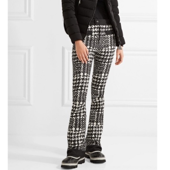 Moncler Pants - NWT Moncler houndstooth twill ski pants